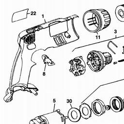 DeWalt DW996K spare parts