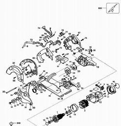 DeWalt DW65 spare parts