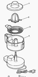 Black & Decker HJ28 JUICER spare parts