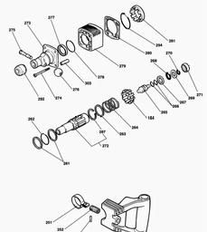 Black & Decker 5019 CHIPPING HAMMER spare parts