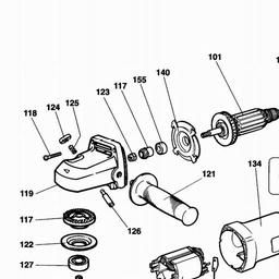 DeWalt DW456K spare parts