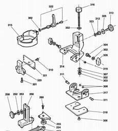DeWalt DE6706 spare parts