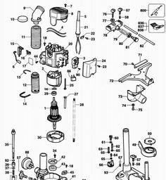 Elu OF97L spare parts