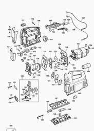 DeWalt DW320KL spare parts