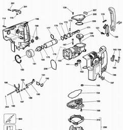 DeWalt DW543 spare parts
