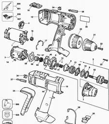 Elu SBA51K spare parts