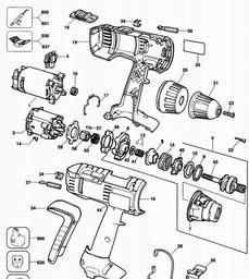 Elu SBA71K spare parts