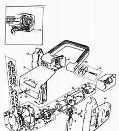 Black & Decker GC300 HEDGETRIMMER spare parts