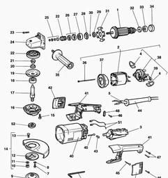 DeWalt DW477 spare parts
