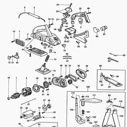 Elu MFF81 spare parts