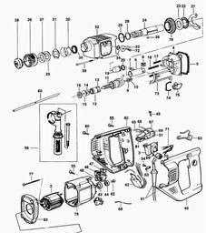DeWalt DW557 spare parts