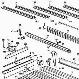 Black & Decker EZ38010 INSERT SET spare parts