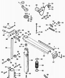 Elu RAS8101---B spare parts