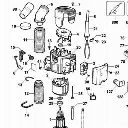 DeWalt DW621-220 spare parts