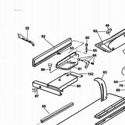 Elu ETS3151 spare parts