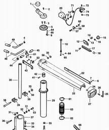 DeWalt DW725 spare parts