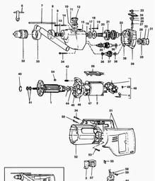 Black & Decker P2616 DRILL spare parts
