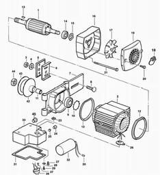 DeWalt DW740 spare parts