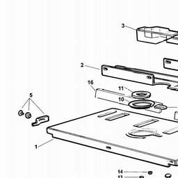 Black & Decker EZ35182 ROUTER/JIGSAW TABLE spare parts