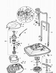 Black & Decker GX302 HOVER MOWER spare parts