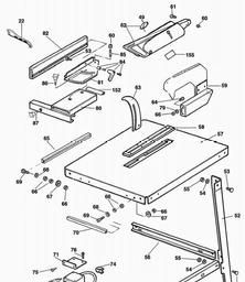 Elu ETS3153 spare parts