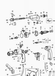 DeWalt DW505 spare parts