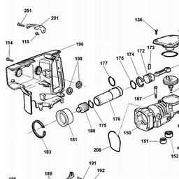 DeWalt DW543 spare parts
