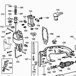 Elu ST84EK spare parts