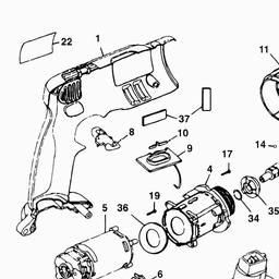 Elu GSA64 spare parts