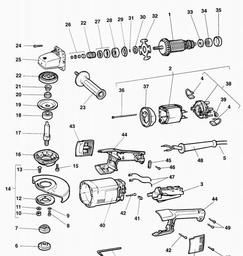 DeWalt DW479 spare parts