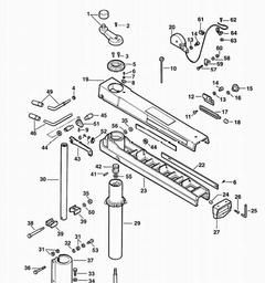 Elu RKS1251 spare parts