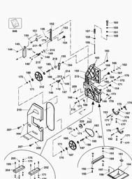 Elu EBS3401---B spare parts