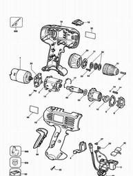 DeWalt DW921K spare parts