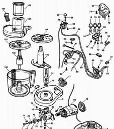 Black & Decker FP1000 FOOD PROCESSOR spare parts