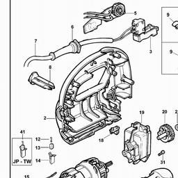 Black & Decker 374452 JIGSAW spare parts