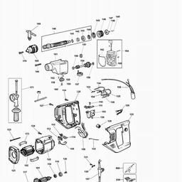 DeWalt DW165L spare parts