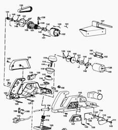 Black & Decker KW750 PLANER spare parts