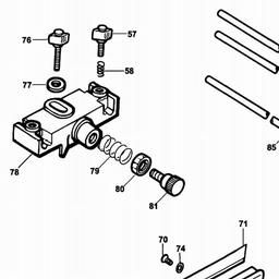 DeWalt DE6913 spare parts