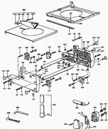 Elu TGS171----K spare parts