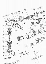 Elu WS45 spare parts