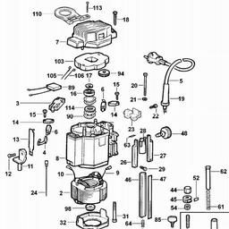 DeWalt DW625E spare parts