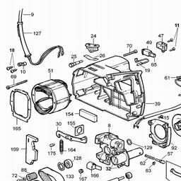 DeWalt DW707 spare parts