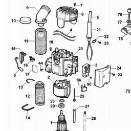 DeWalt DW620L spare parts