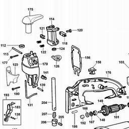 DeWalt DW322 spare parts