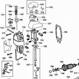 DeWalt DW323 spare parts