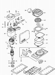 DeWalt DW634 spare parts