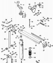 DeWalt DW721 spare parts