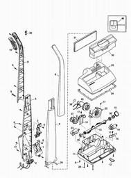 Black & Decker SV3000 FLOOR VAC spare parts