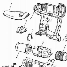 Black & Decker KC9682CK DRILL spare parts