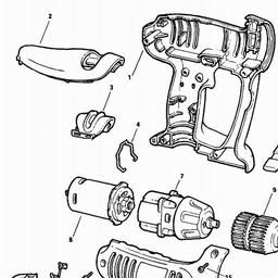 Black & Decker KC1282CK DRILL spare parts